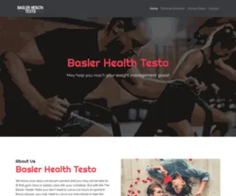 Baslerhealthtesto.com(Basler Health Testo) Screenshot