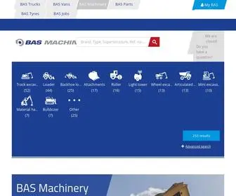 Basmachinery.com(BAS Machinery) Screenshot
