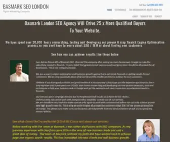 Basmark.com(Affordable London SEO Agency) Screenshot