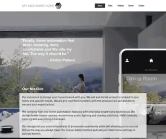 Basmarthome.com(Bay Area Smart Home) Screenshot