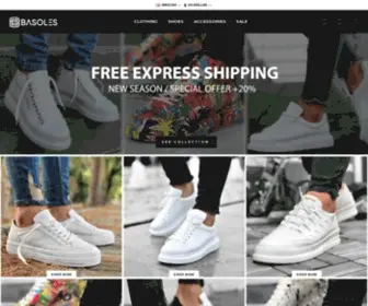 Basoles.co(Unique Shoes for Men) Screenshot