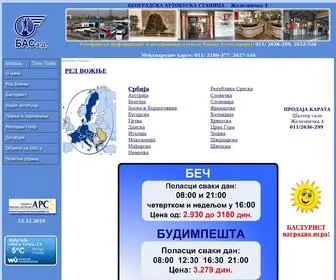 Bas.rs(Beogradska autobuska stanica) Screenshot