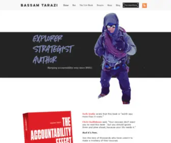 Bassam.com(Bassam Tarazi gives insight from the front lines of global experience to help you with) Screenshot