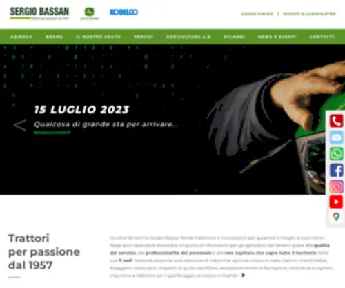 Bassan.com(Trattori nuovi) Screenshot