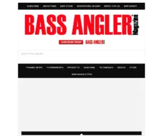 Bassanglermag.com(Bass Angler) Screenshot