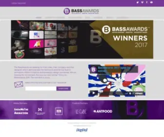 Bassawards.org(Motion Graphics) Screenshot
