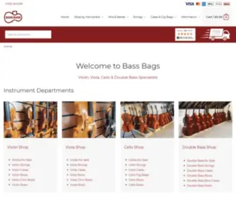 Bassbags.co.uk(Bass Bags) Screenshot