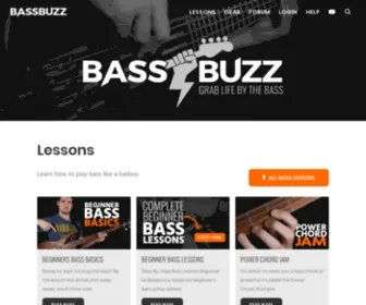 Bassbuzz.com(Badass Bass Lessons) Screenshot