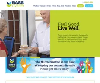 Basscare.org.au(Home) Screenshot