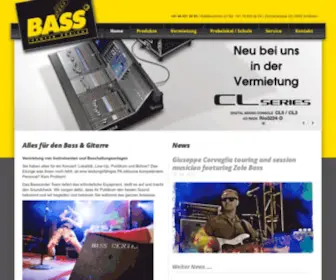 Basscenter.ch(Home) Screenshot