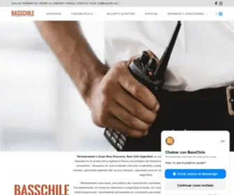 Basschile.net(Vigilancia, Seguridad, Domotica y Mantencion) Screenshot