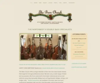 Basschurch.com(The Bass Church) Screenshot