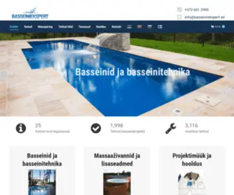 Basseiniekspert.ee(25 aastat kogemust aitab Teil leida parima lahenduse) Screenshot