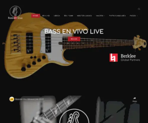 Bassenvivo.com(Bass en Vivo) Screenshot