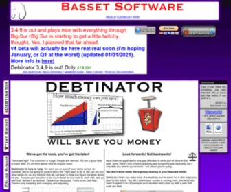 Bassetsoftware.com(Debtinator) Screenshot