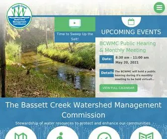 Bassettcreekwmo.org(Bassett Creek Watershed Management Commission) Screenshot