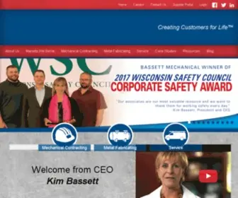 Bassettmechanical.com(Bassett Mechanical) Screenshot