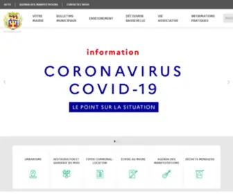 Bassevelle.fr(Accueil) Screenshot