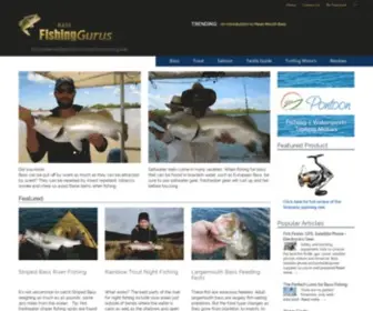 Bassfishing-Gurus.com(Bass Fishing Gurus) Screenshot