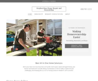 Basshandyman.com(Stephen Bass Home Repair & Remodeling) Screenshot