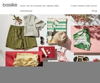 Bassike.com(Shop Designer Clothes Online Australia) Screenshot