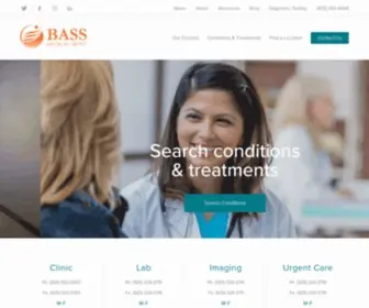 Bassmedicalgroup.com(BASS Medical Group) Screenshot