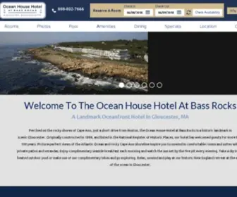 Bassrocksoceaninn.com(Historic Hotel In Gloucester) Screenshot