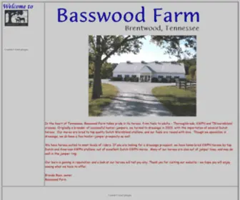 Basswoodfarm.com(basswoodfarm) Screenshot