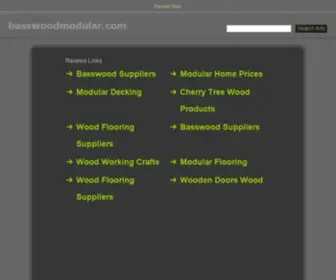 Basswoodmodular.com(Basswoodmodular) Screenshot