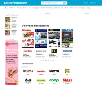 Bastaerbjudanden.se(Alla Erbjudanden & Reklamblad Online) Screenshot