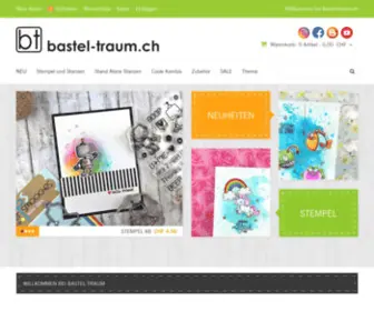 Bastel-Traum.ch(Ihr Shop für Bastel) Screenshot