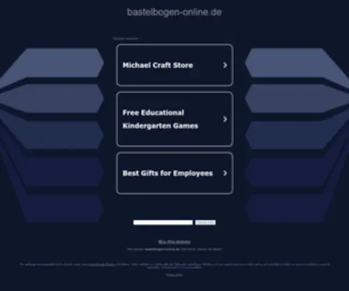 Bastelbogen-Online.de(Geschichte) Screenshot
