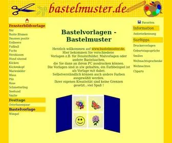 Bastelmuster.de(Bastelvorlagen) Screenshot