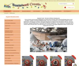 Bastelweltcreativ.de(Glasnuggets) Screenshot