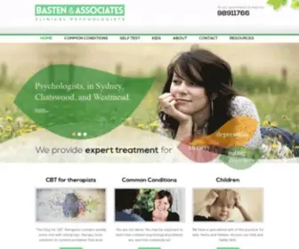 Bastenpsychology.com.au(Sydney Psychologists in Chatswood) Screenshot