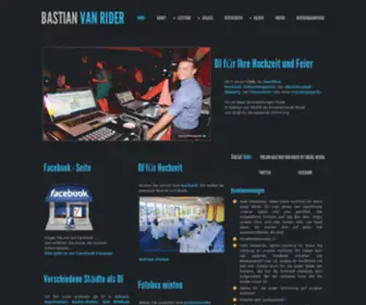 Bastian-Van-Rider.de(Bastian Van Rider) Screenshot