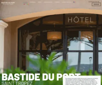 Bastideduport.com(HOTEL ST) Screenshot