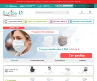 Bastideleconfortmedical.com(Bastide Le Confort Médical) Screenshot