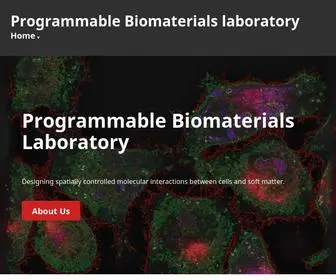 Bastingslab.com(Programmable Biomaterials laboratory) Screenshot