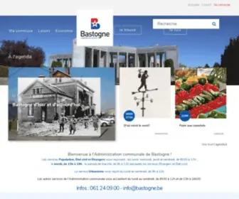 Bastogne.be(Site de Bastogne) Screenshot