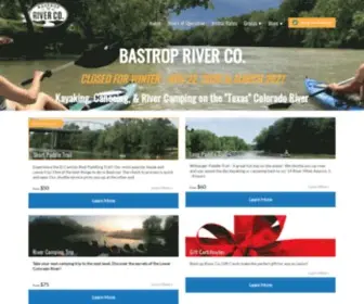 Bastropriverco.com(Bastrop River Co) Screenshot