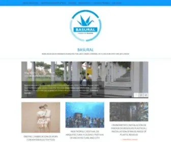 Basural.com(Revalorización de materiales en Arquitectura) Screenshot