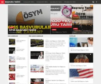 Basvurutarihi.com(Başvuru Tarihi) Screenshot