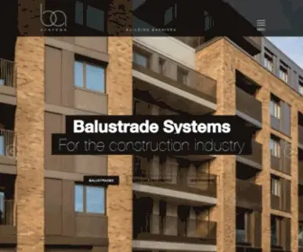 Basystems.co.uk(Balustrades, Handrails & Building Barriers) Screenshot