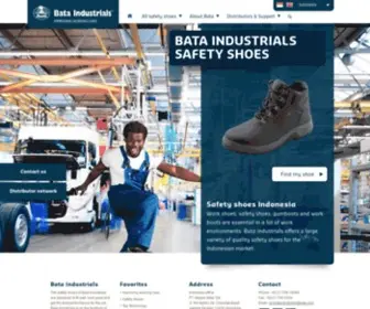 Bataindustrials.co.id(Bata Industrials) Screenshot