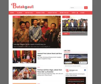 Batakgaul.com(Batak Gaul) Screenshot