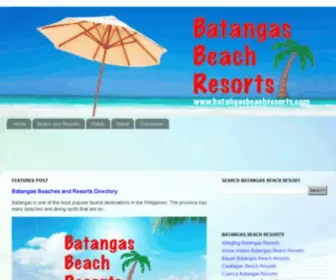 Batangasbeachresorts.com(Batangasbeachresorts) Screenshot