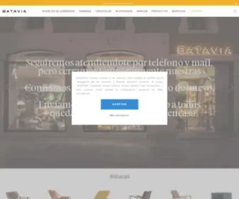 Batavia.es(Tu tienda de muebles de diseño online) Screenshot