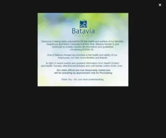 Bataviahomes.ca(Batavia Homes) Screenshot