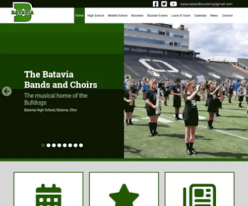 Bataviaschoolsmusic.com(Batavia Schools Music) Screenshot